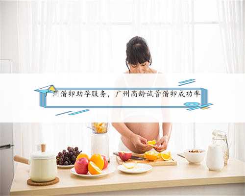 广州借卵助孕服务，广州高龄试管借卵成功率