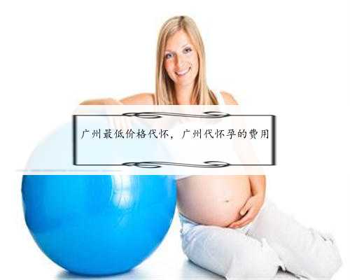 广州最低价格代怀，广州代怀孕的费用